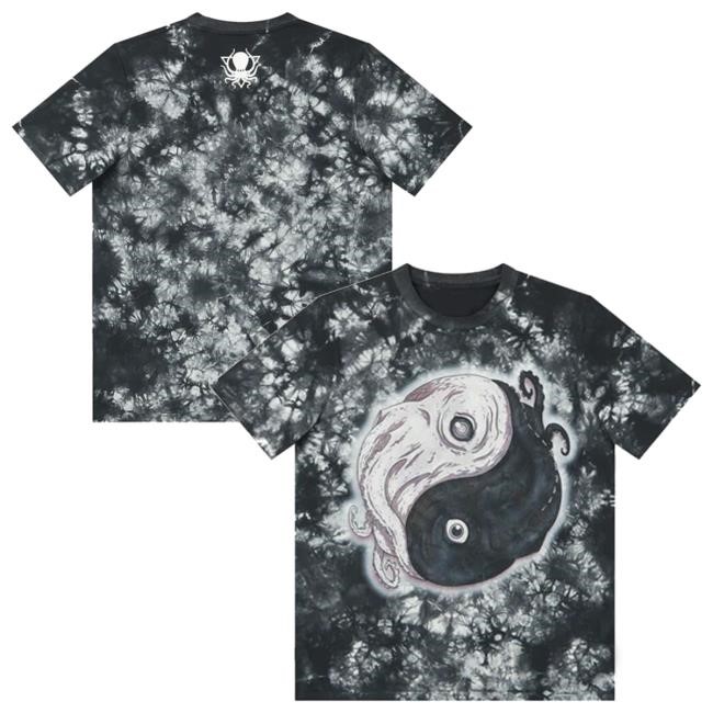 Deep Dark And Dangerous Merch Store Yin Yang Tie Dye Hoodie