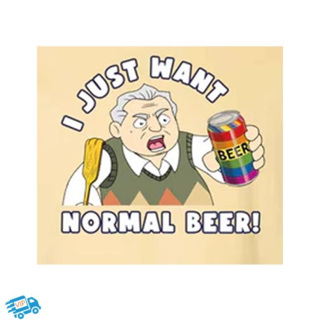 The New Norm Show Store I Just Want Normal Beer Tank Top