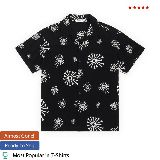 Official 3Sixteen - Vacation Shirt Bone Print Funny Shirt