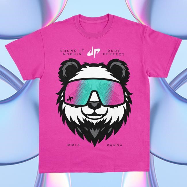 Official Dude Perfect Merch Dude Perfect Drippy Panda Long Sleeve Shirt