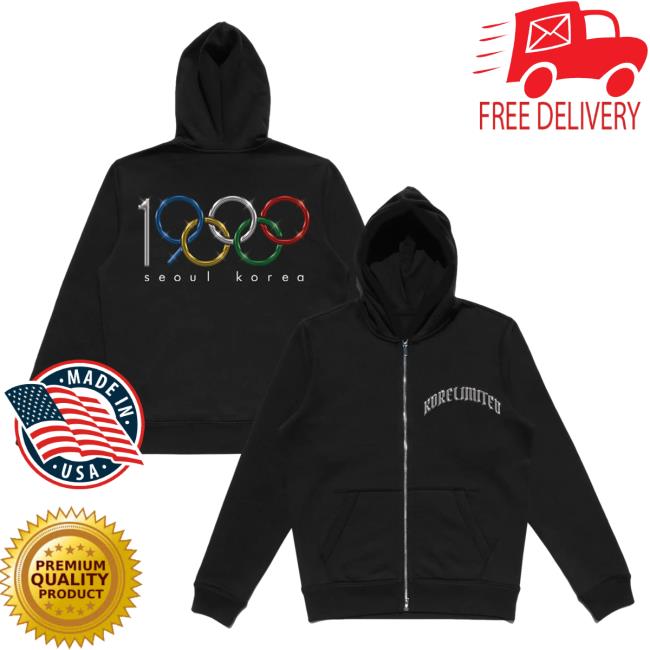 Official Kore Limited Merch Store Kore Limited 1988 Olympics 2.0 Full Zip Shirts KoreLimited Apparel Clothing Shop