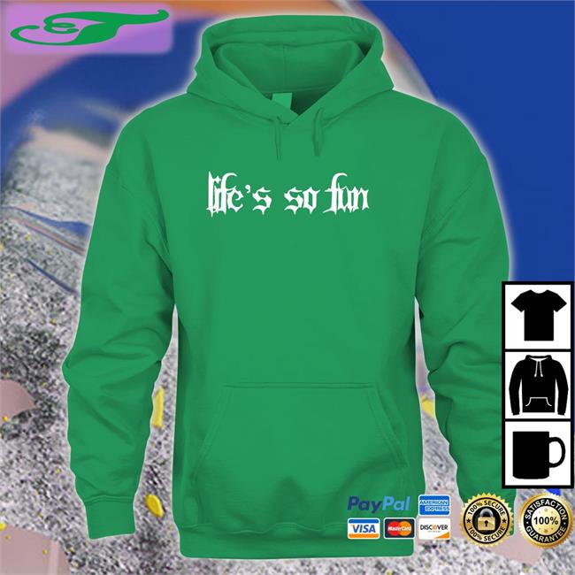 Life's So Fun Goth Sweatshirt