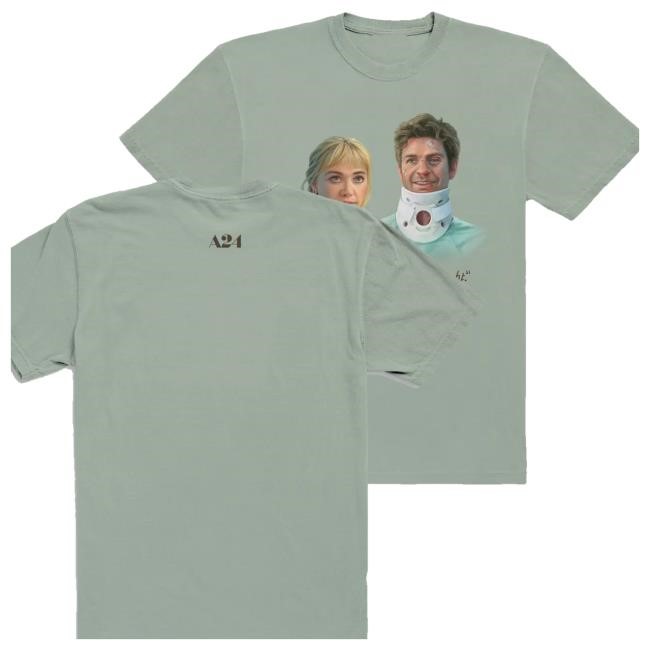 Official A24 Films Shop Merch We Live In Time Meet Cute Crewneck Sweatshirt