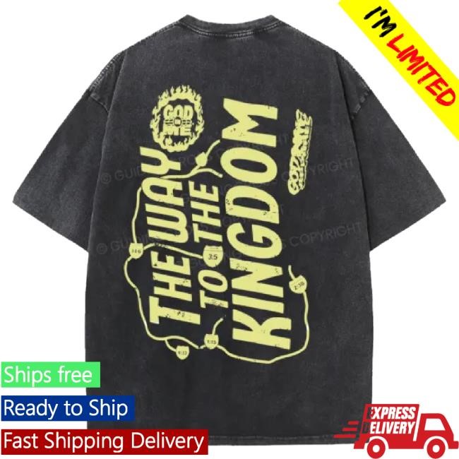 Trending Guidingcross Merch The Kingdom Christian Washed Sweatshirt
