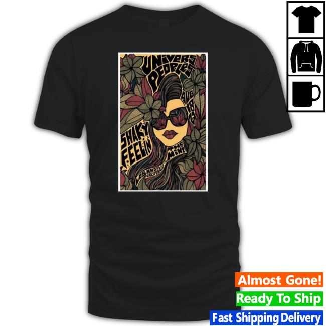 Universe Peoples Band Shaky Feelin The Mint Los Angeles California August 2023 Tour Poster Sweater