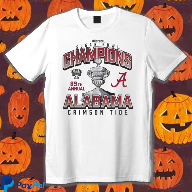 Oficial 2022 Sugar Bowl Champions Alabama Crimson Tide 89Th Annual Hooded Sweatshirt