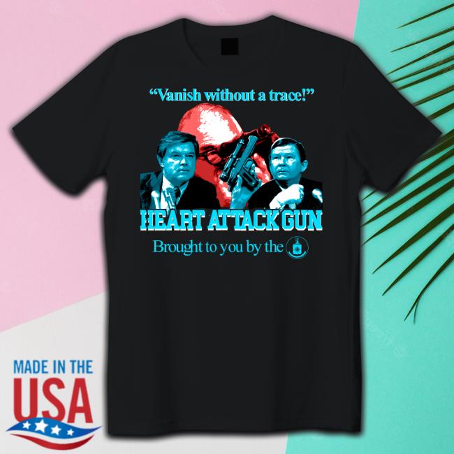 Trending Barelylegal Shop Vanish Without A Trace Heart Attack Gun 2023 Hoodie