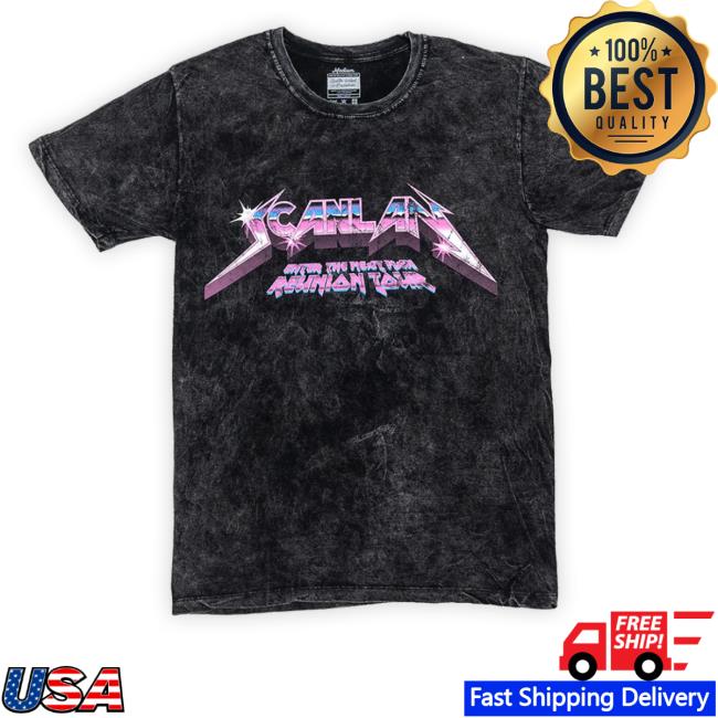 Official Scanlan Shorthalt Reunion Tour T Shirt