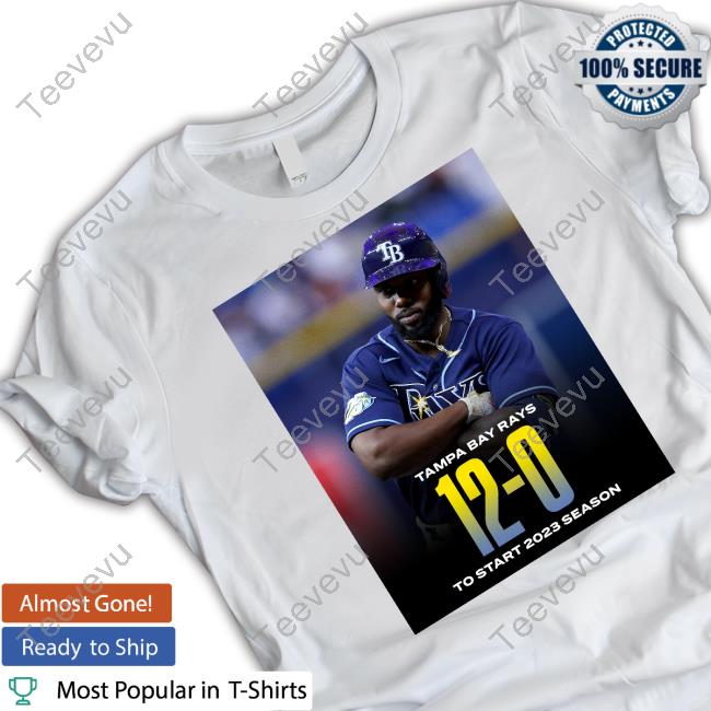 Tampa Bay Rays 12-0 To Start 2023 Season Hoodie