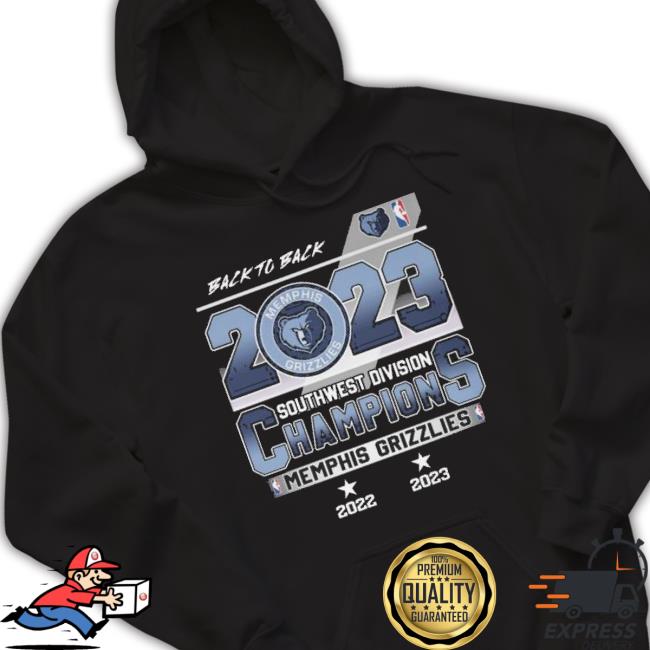 Back To Back Memphis Grizzlies South West Division Champions 2022-2023 Shirt