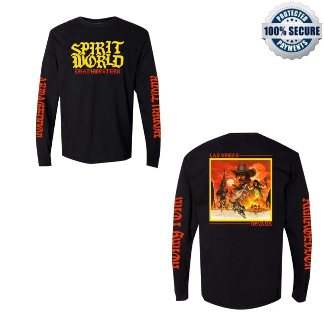 Spiritworld Prophet Merch Deathwestern T-Shirt, Hoodie, Tank Top, Sweater And Long Sleeve T-Shirt