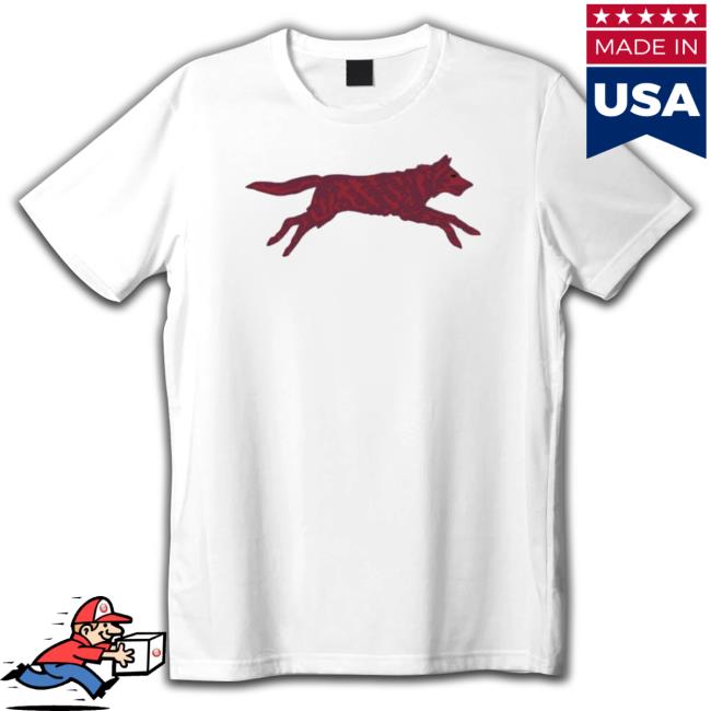 Top Greyson Crimson Wolf Tee