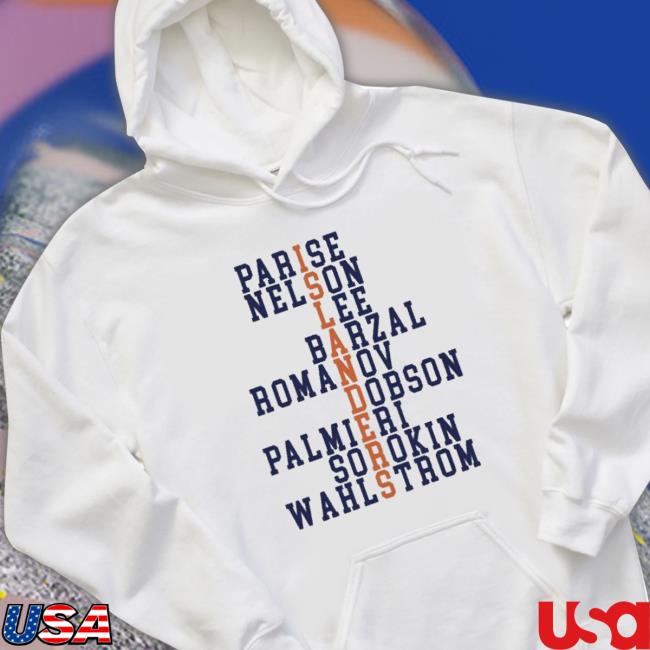 Official Islanders Parise Nelson Lee Barzal Romanov Dobson Palmieri Sorokin Wahlstrom Crewneck Sweatshirt Official Islanders Parise Nelson Lee Barzal Romanov Dobson Palmieri Sorokin Wahlstrom T-shirt