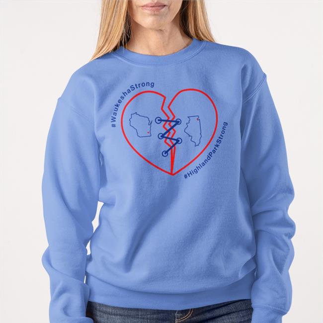 Waukesha Strong Highland Park Strong Tee