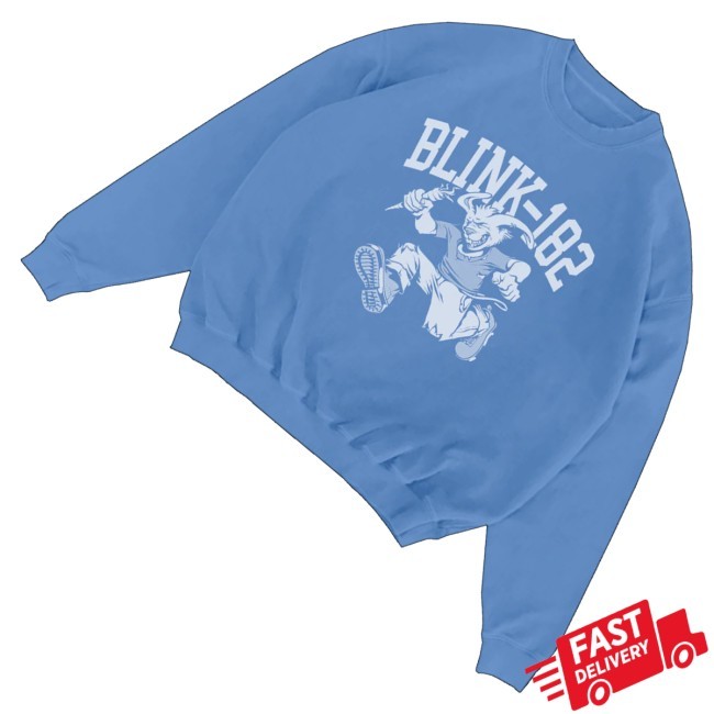 Official Blink 182 Merch Rabbit Blue Shirts