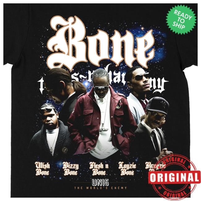 Bone Thugs N Harmony Merch Shop Official Uni5 Black Tank Top