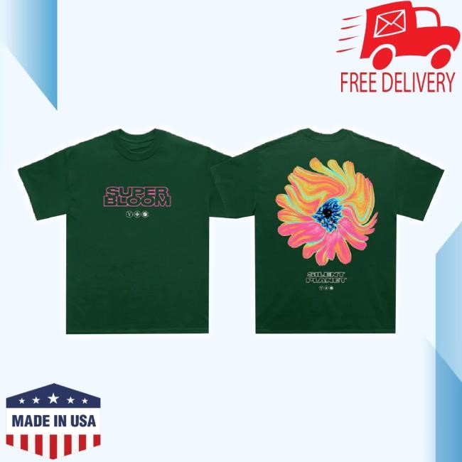 Official Forest Green Overgrowth Tee Shirt Silent Planet Merch Store Shop