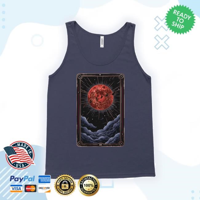 Officia Trending Nerdriot Blood Moon Tank Top Crewneck Sweatshirt