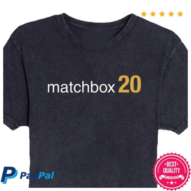 Matchbox Twenty Classic Logo New Shirt