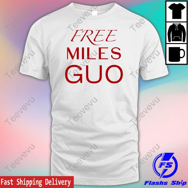 Free Miles Guo Long Sleeve T Shirt Free Miles Guo Tee