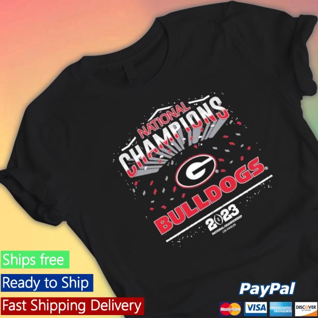 Georgia Bulldogs College Football Playoff 2023 National Champions Los Angeles Crewneck Sweatshirt