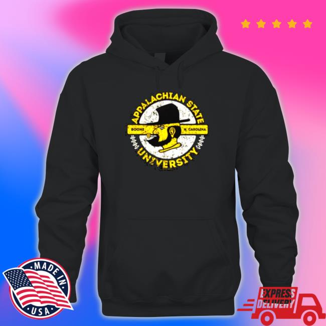 Official Appalachian State Yosef Circle Sweatshirts Official Appalachian State Yosef Circle Long Sleeve Shirt