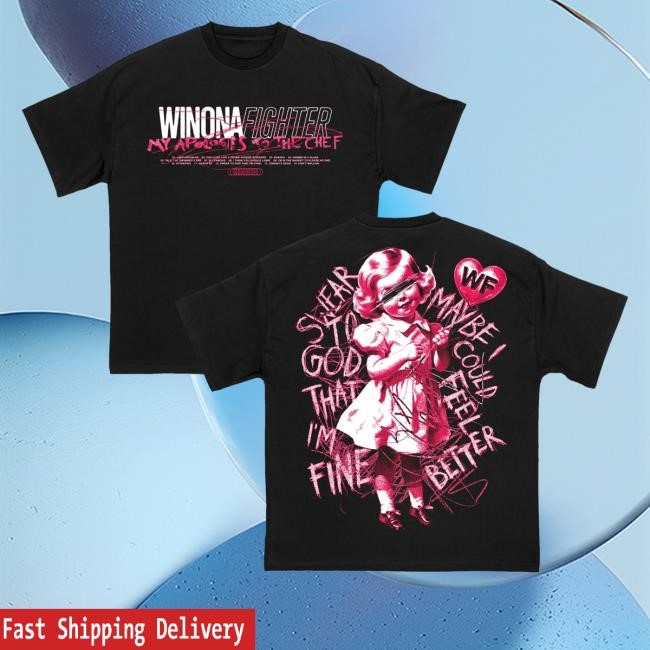 Winona Fighter Swear To God T-Shirt, Hoodie, Tank Top, Sweater And Long Sleeve T-Shirt