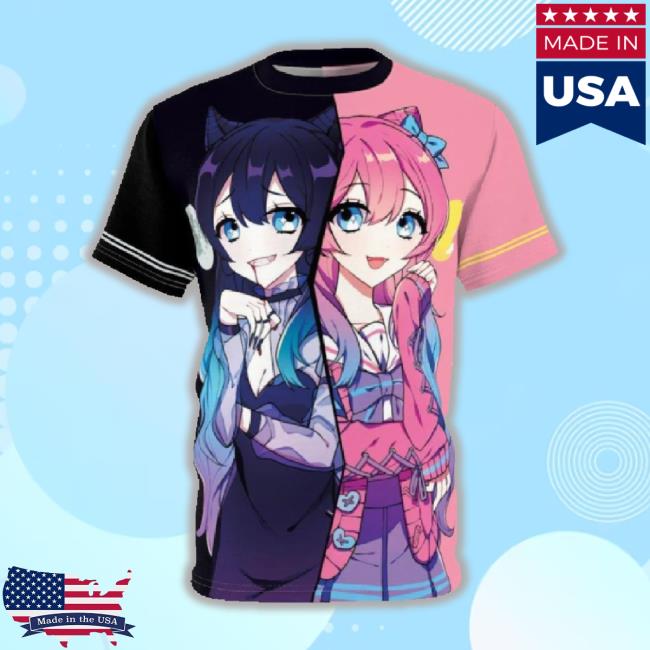 Helena And Helana Twin Vampires 2 Unisex Aop Cut & Sew 3D Shirts