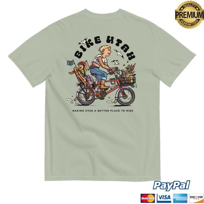 Bike Utah Bike Bliss Shirts Bike Utah Bike Bliss Hooded Sweatshirt