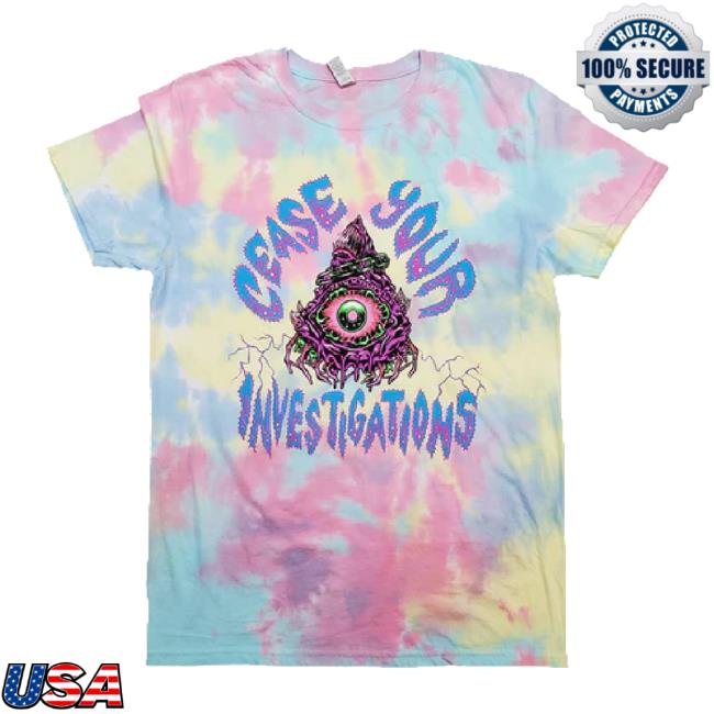 Official Cease Your Investigations Kinjiro Variant Tee Shirt Neongrizzly Shop