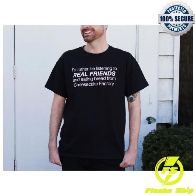 Real Friends Merch Factory Bread Zip Up Hoodie