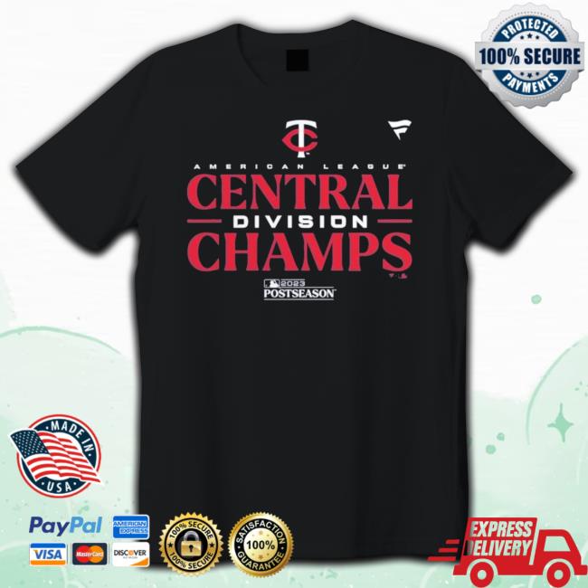 American League Central Division Champions Minnesota Twins Postseason 2023 T Shirt