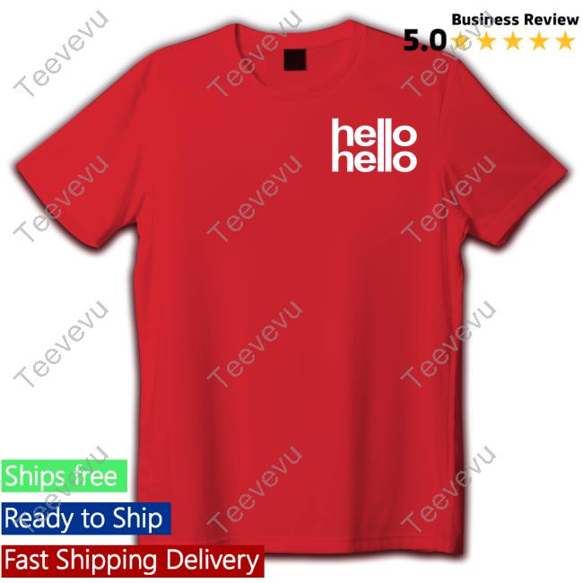 Lululuvely Store Lulu Hello Hello T Shirt