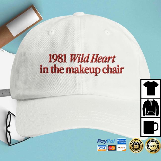 1981 Stevie Nicks Singing Wild Heart In The Makeup Chair Hat Cap