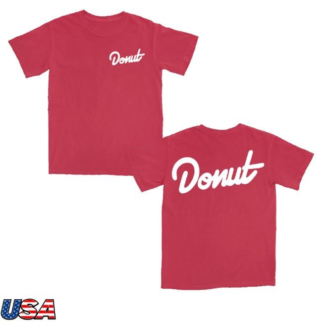 Donut Unisex Sweatshirt Red Wildfire Relief Benefit