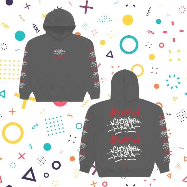 4Hunnid Merch Store Shop 4Hunnid X Shoreline Mafia Tagger Sweatshirt