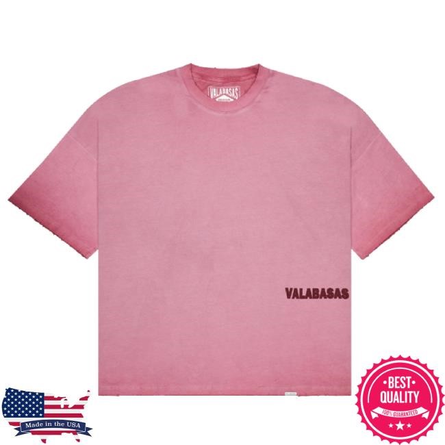 Official Valabasas Shop Merch Store Affluence Red Oversized New Shirt