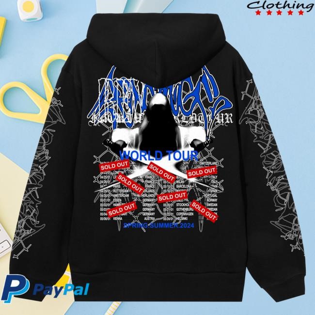 Revenge Official Merch Store Shop Sold Out Tee Shirt Black