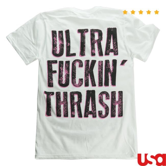 Crisix Official Store Ultra Thrash Zombie Pink Sweatshirt