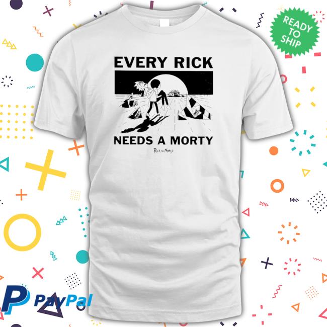 Funny Every Rick Needs A Morty Hooded Sweatshirt