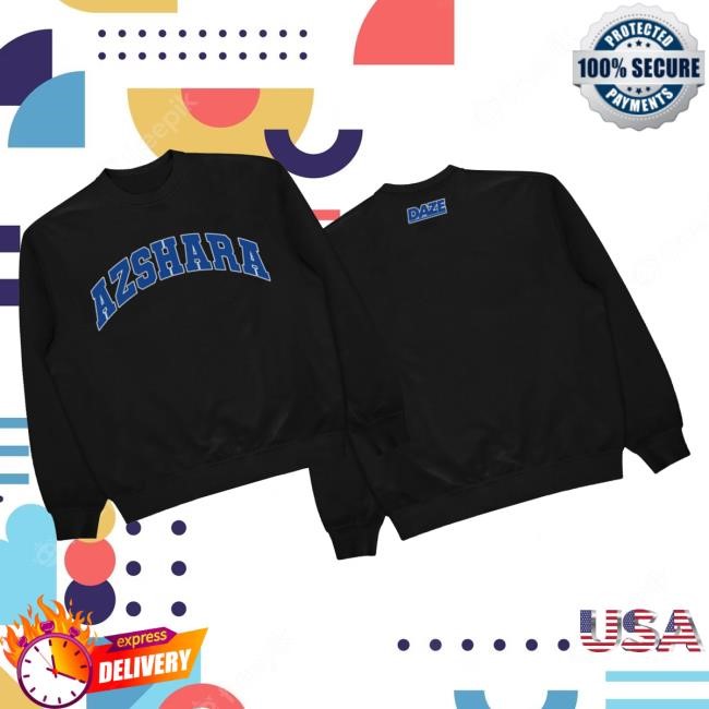 Daze Style Merch Azshara Arch Logo Zip Up Hoodie