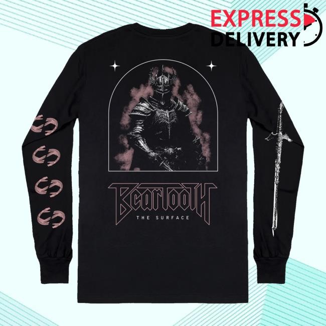 Limited Beartooth Band Merch Store Knight Long Sleeve Crewneck Sweatshirt