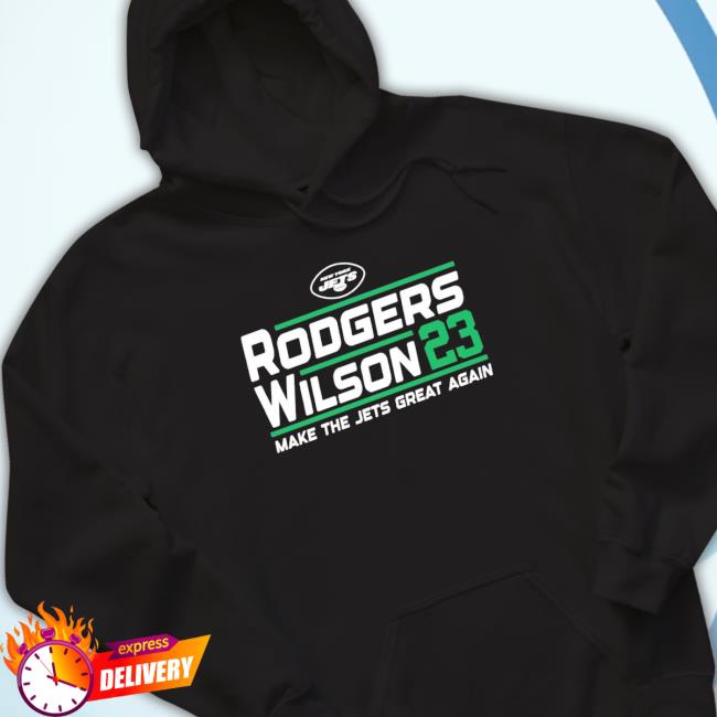 Official Aaron Rodgers Garrett Wilson 2023 Campaign Long Sleeve T Shirt