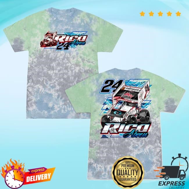 Official Rico Abreu Merch Wine Express Tie Dye Crewneck Sweatshirt