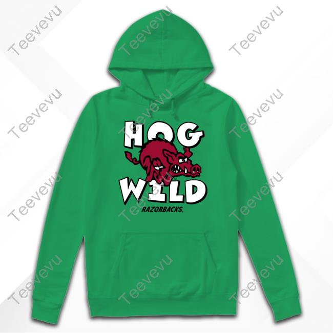 Hog Wild Razorbacks Retro Long Sleeve T Shirt