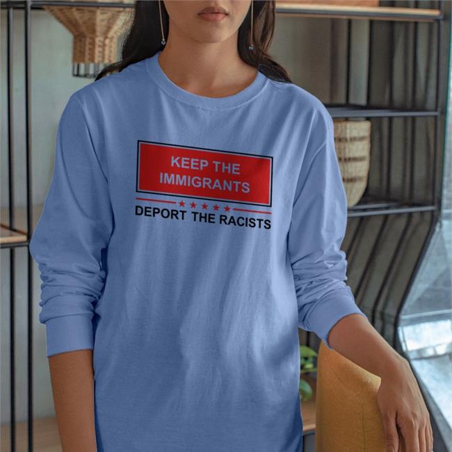 Keep The Immigrants Deport The Racists Shirt Balanceofpower Store Jon Cooper