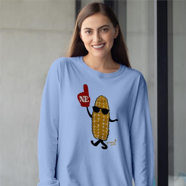 Paper Kite Corn Onesie Tee Shirt Husker Volleyball