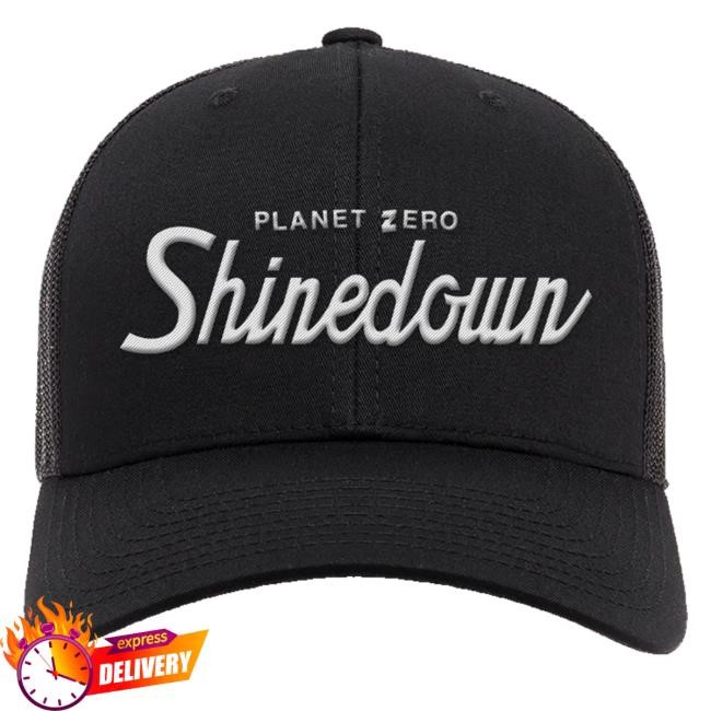 Official Shinedown Shop Store Planet Zero Trucker Hat