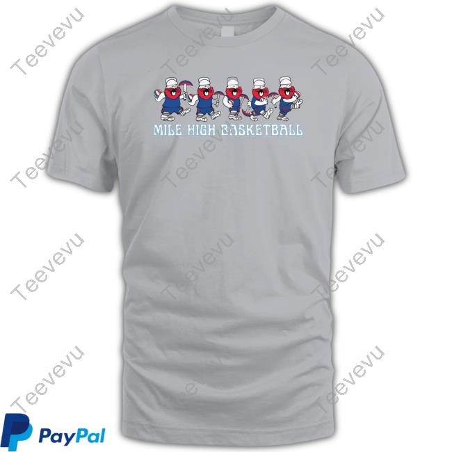 Mile High Basketball Tee Shirt