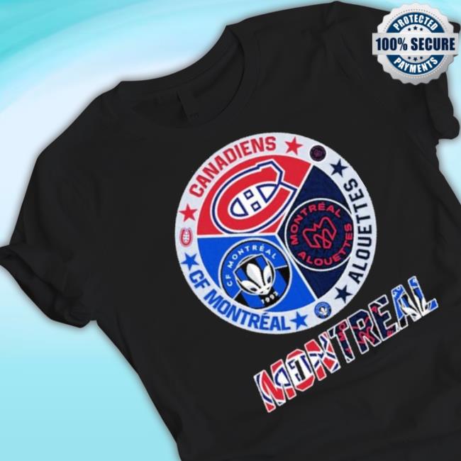 Montreal Canadiens Alouettes Cf Montreal New Shirt